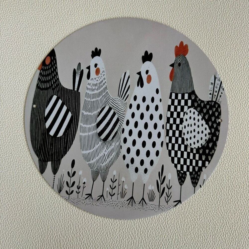 Chickens Farm Metal Sign Home Decor NEW Gift FAST SHIP Farm Wall Sign Chicken